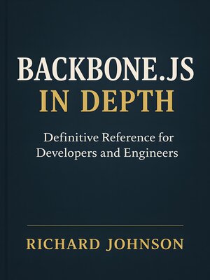 cover image of Backbone.js in Depth